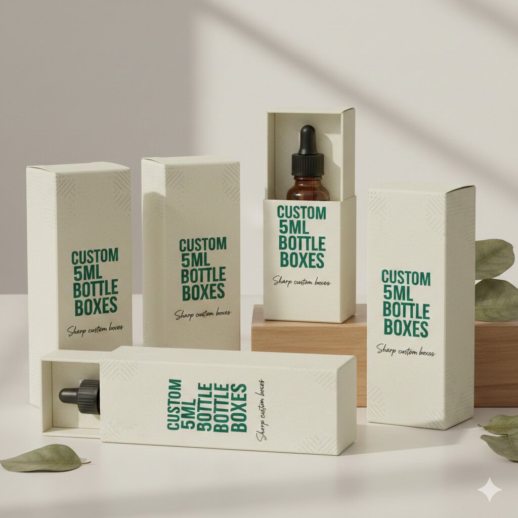 Custom 5ml Bottle Boxes