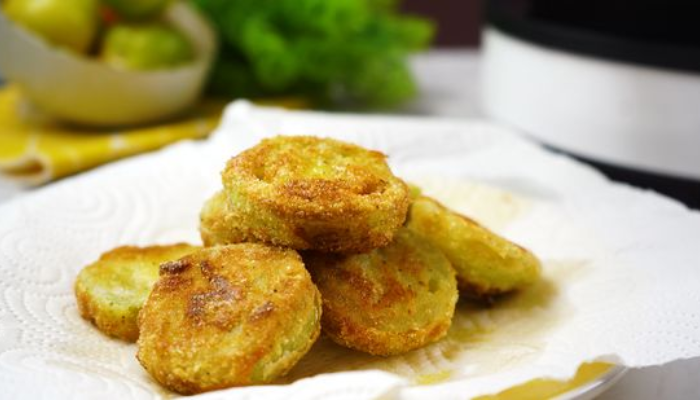 gebakken groene tomaten